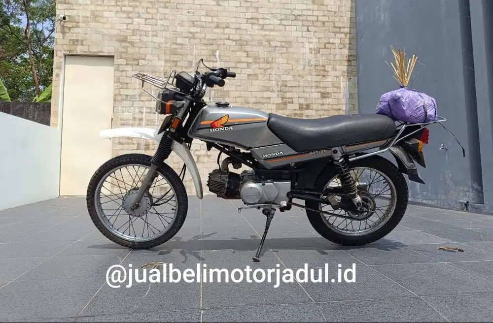 Honda Win 100 Siap Berpetualang Surat BPKB saja