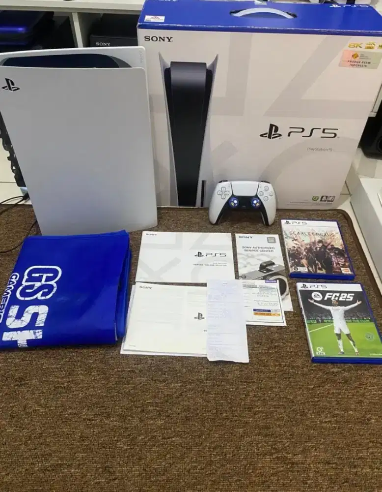 PS5 DISK FAT 1TB ORI LIKE NEW EX GARANSI INDO