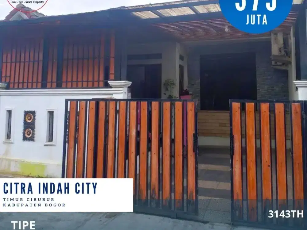 Dijual Murah Rumah Siap Huni, Fasilitas Lengkap Bebas Banjir