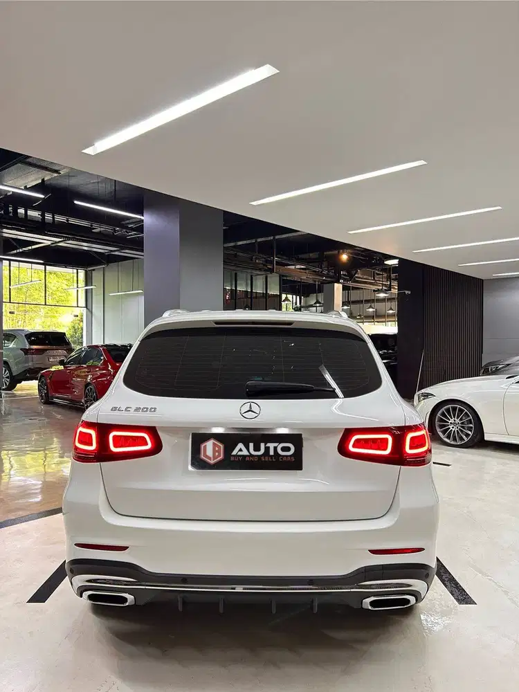 Mercedes Benz GLC 200 GLC200 AMG 2020 Putih Mercy Km15rb B2941SJD