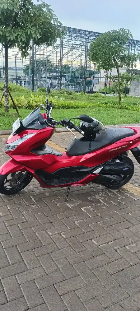 Pcx CBS merah glossy