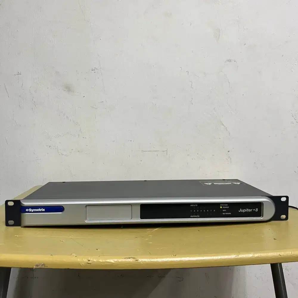 Symetrix Jupiter 8 Digital Sinyal Prosesor Signal Second Original