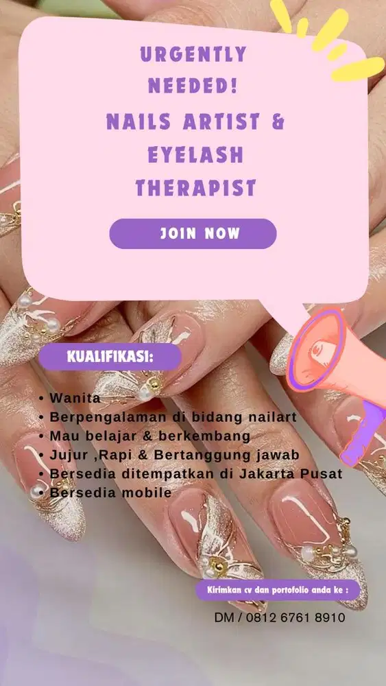 TERAPIS NAILART DAN EYELASH