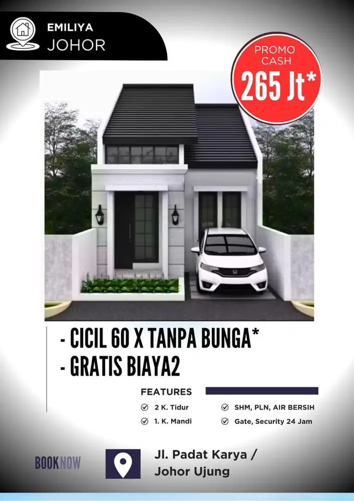 RUMAH 200JUTAAN DI JOHOR UJUNG MEDAN