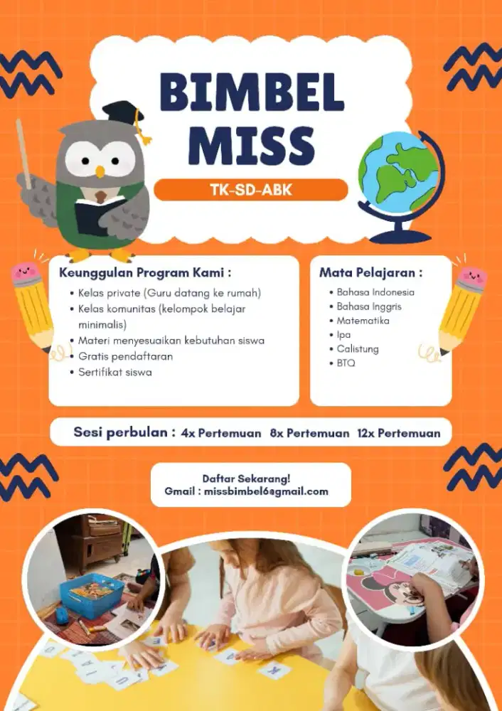 Guru anak berkebutuhan khusus (Les-Bimbel Private)