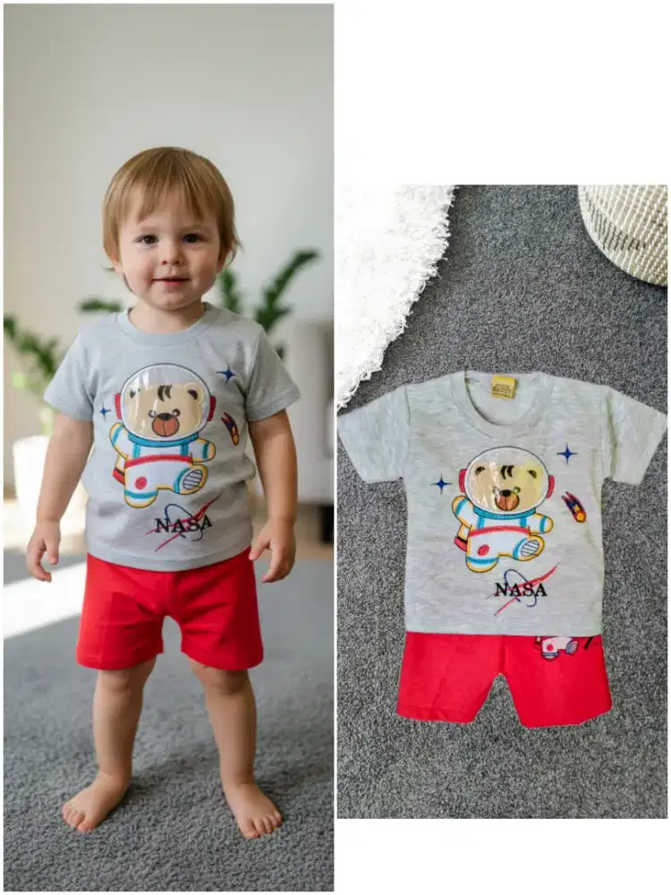 Stelan baju anak premium 4 bulan s/4 tahun