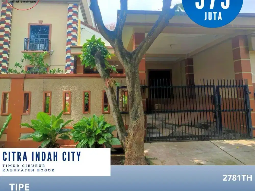 Dijual Rumah Bagus Dalam Cluster Premium Posisi Boulevard Depan Taman