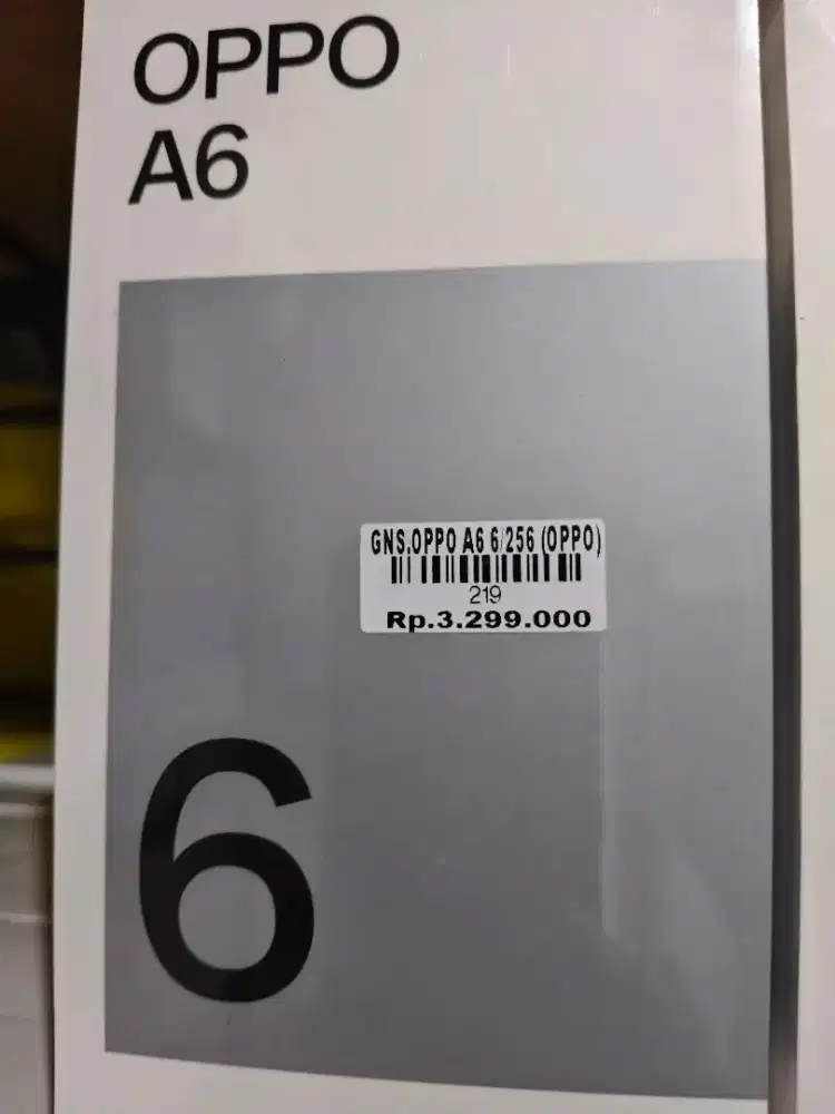 Oppo a6 6/256 atlantis dahsyat