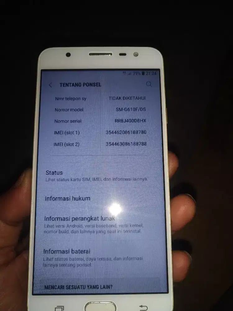 Samsung j7prem ram3/32 siapakebattangan