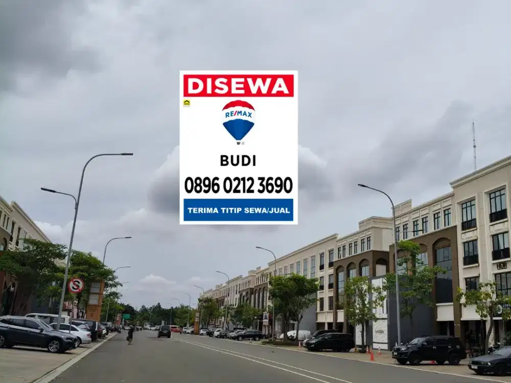 Disewakan Ruko Sedayu City Kelapa Gading Lantai 1 atau 2 Saja 4,5 X 15 Bagus Rapih