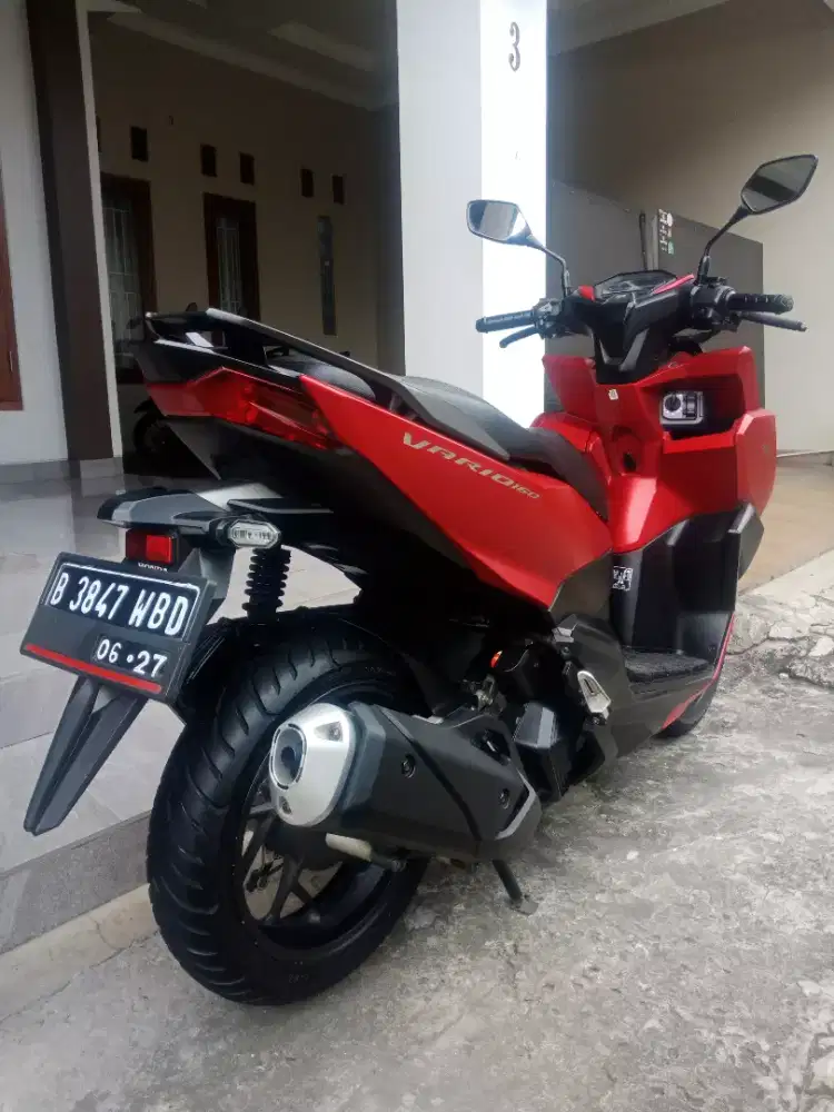 LOW KM! NEW VARIO 160 CBS ISS KEYLESS PAJAK PANJANG FULL ORI KAYA BARU