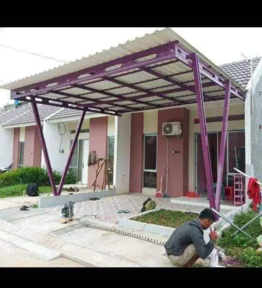 Kanopi bajaringan &plafon pvc