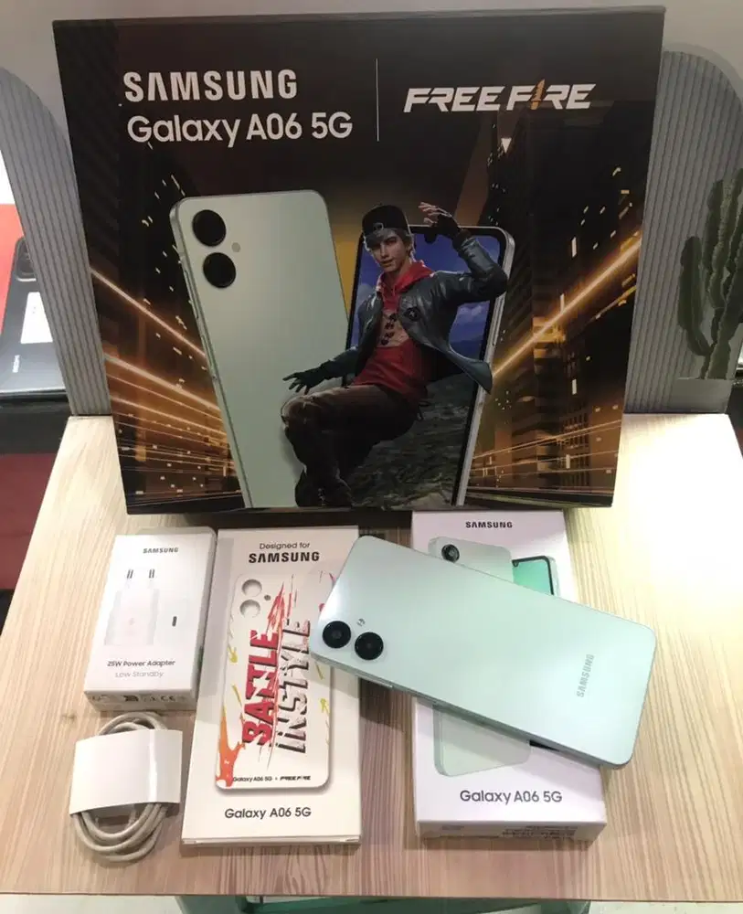 Samsung A06 5G Mulus Like new Edisi freefire