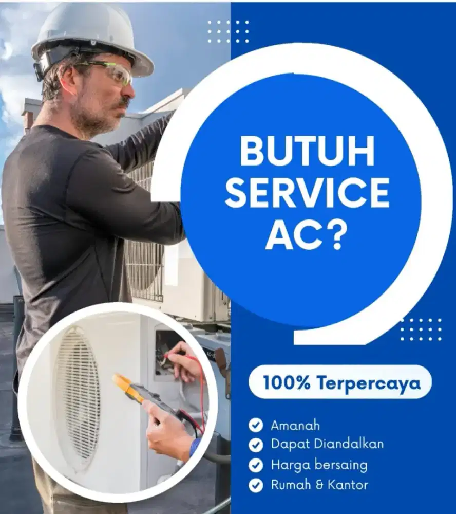 Service AC kulkas mesin cuci pompa air