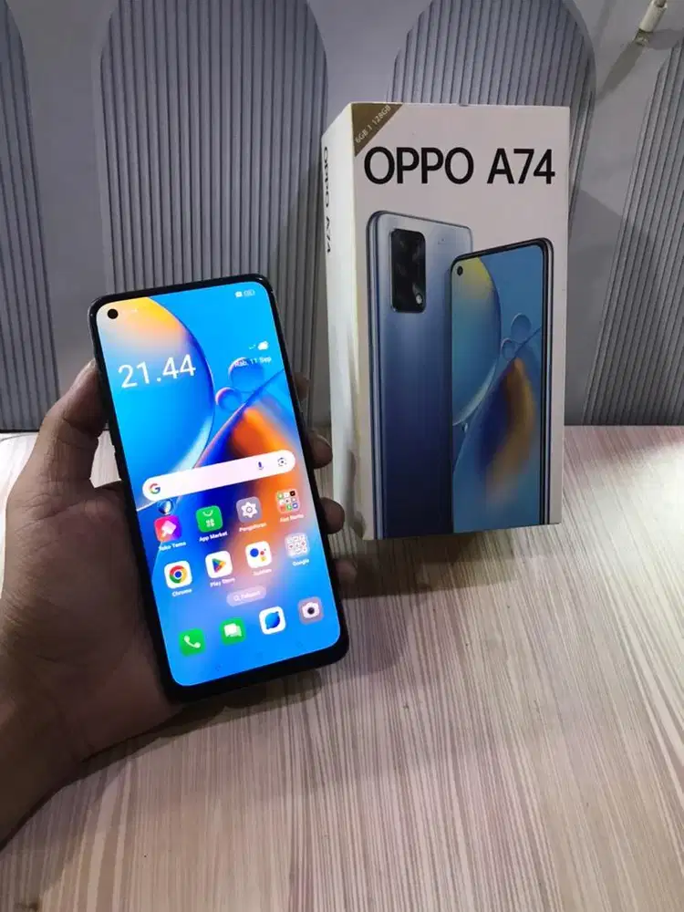 OPPO A74 Amoled Resmi Original