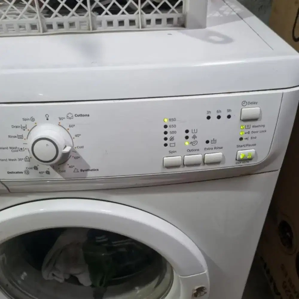 mesin cuci electrolux 7kg front loading matot mati total
