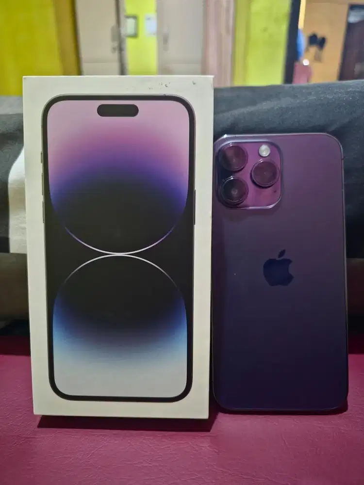 DIJUAL IPHONE 14 PROMAX 128 GB IBOX
