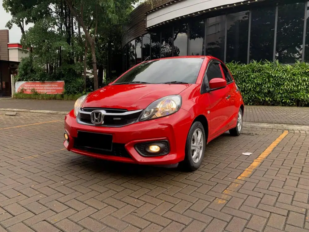 [ GOOD CONDITION ] HONDA BRIO 1.2 S MT MANUAL 2017 MERAH
