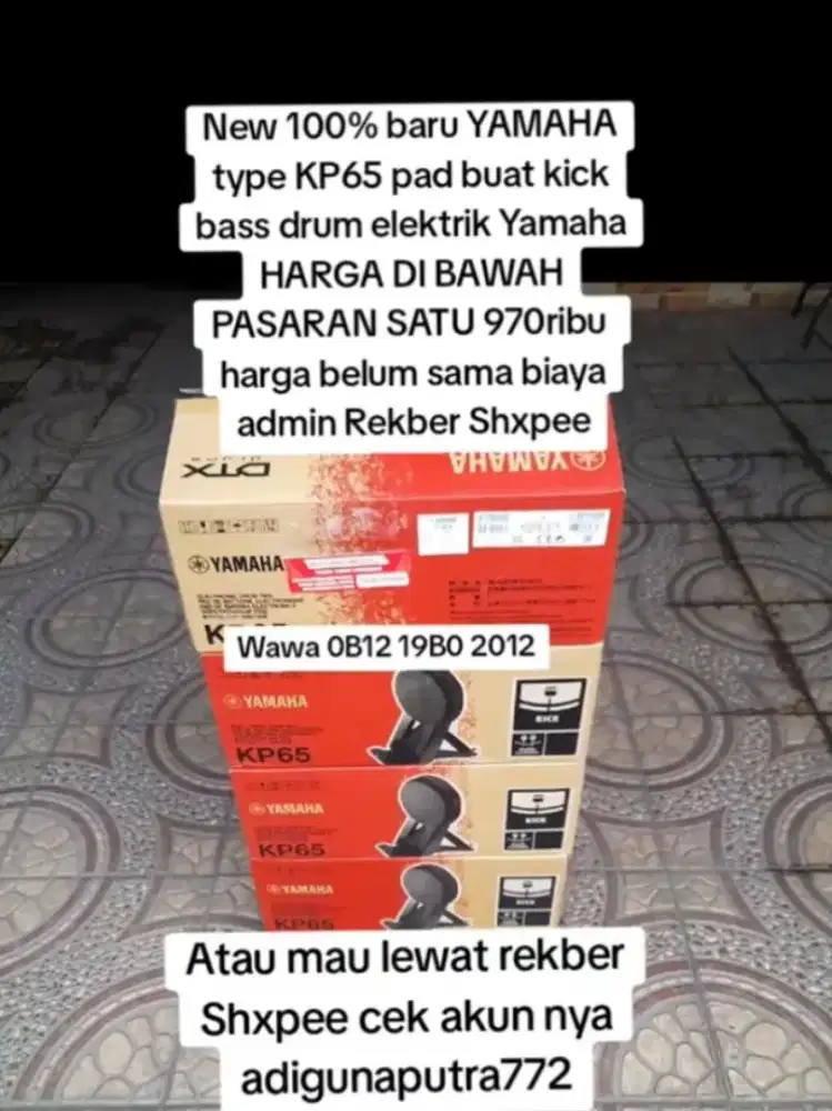 100%baru YAMAHA KP65