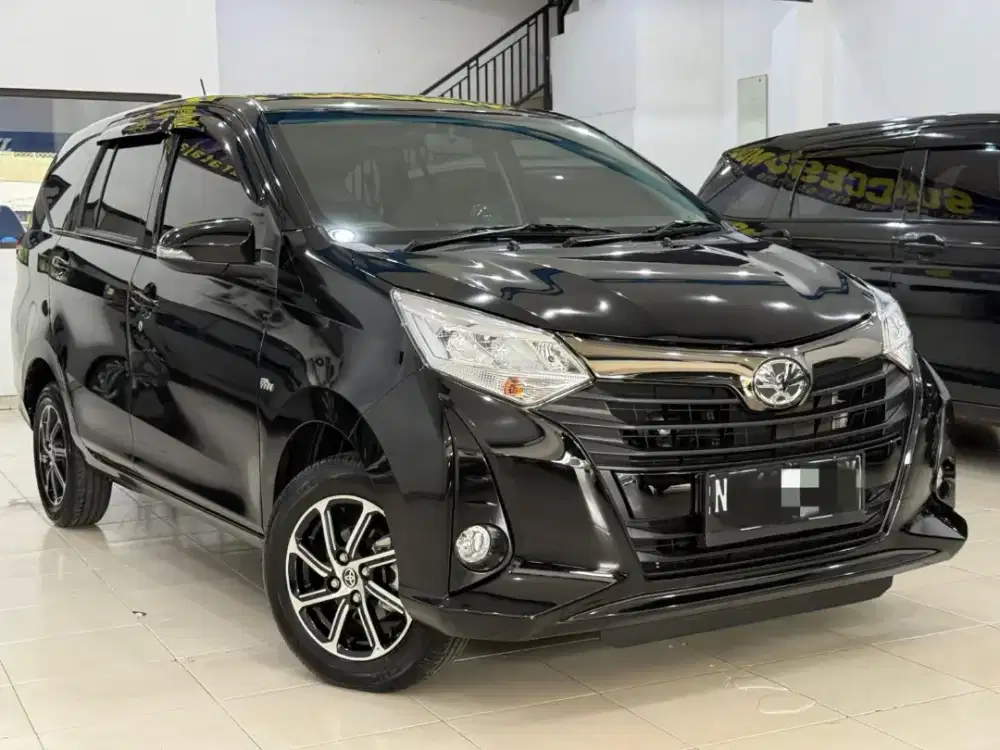 Toyota Calya G 2021 Manual Hitam Kilometer Rendah
