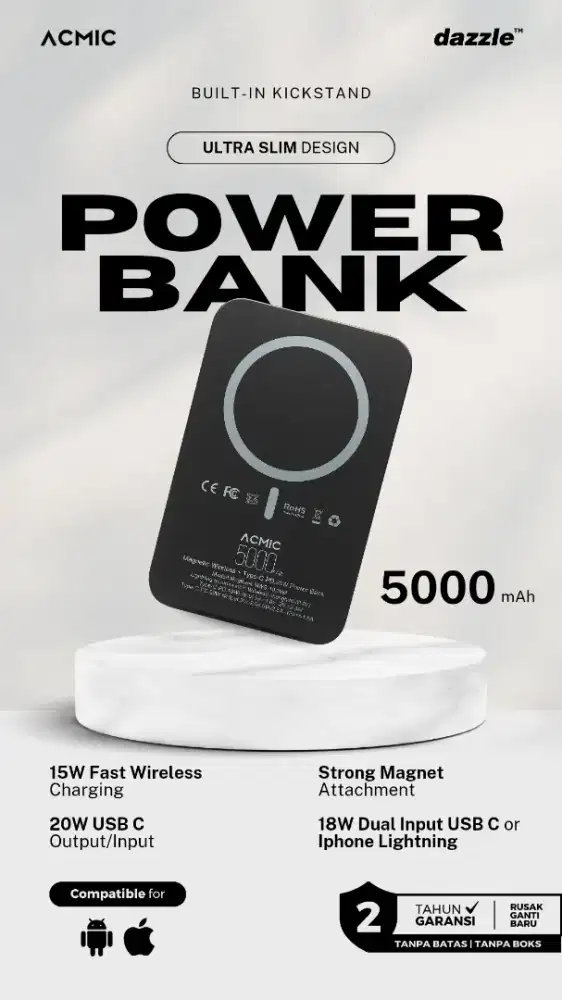 Acmic Powerbank MagSafe Magbank-MW5
