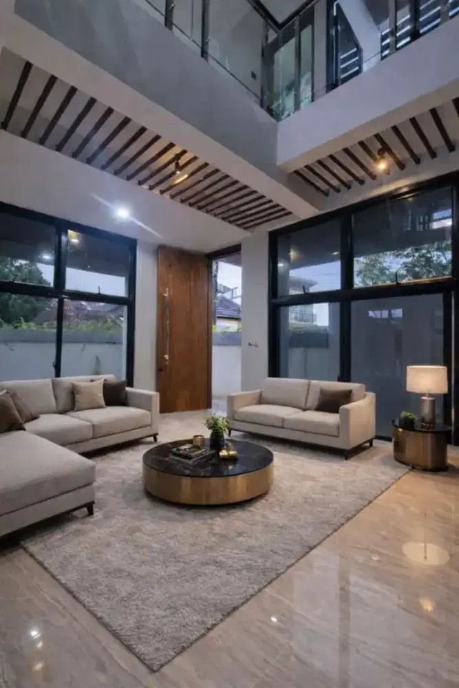 SIAP HUNI, DIRANCANG ARSITEK:Rumah sehat,nyaman, FULL FURNISHED