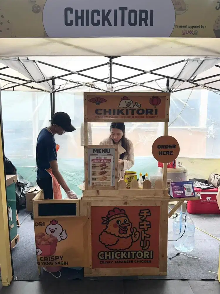 Booth untuk jualan