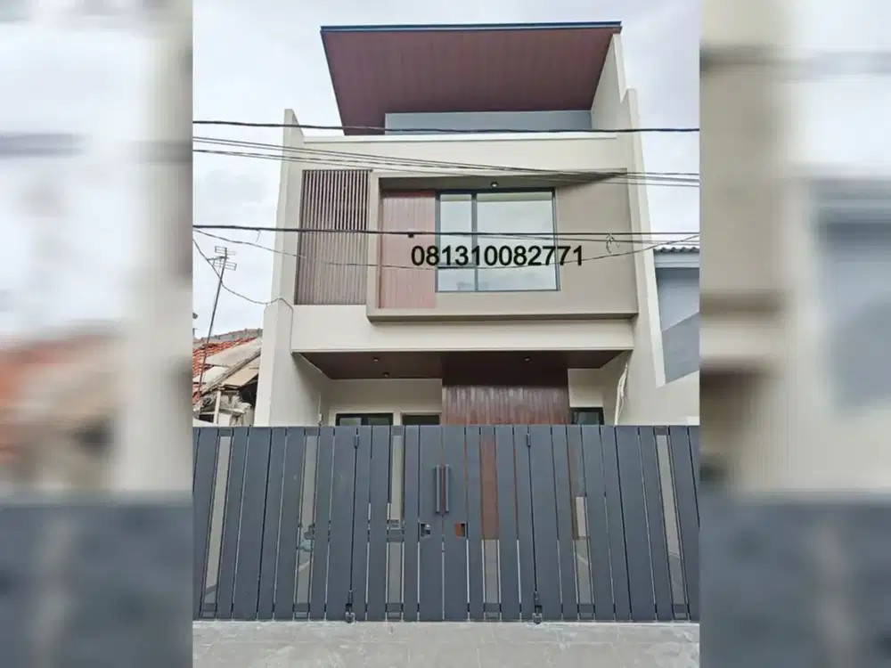Rumah Baru Modern Natural Siap Huni Di Rawamangun Jakarta Timur