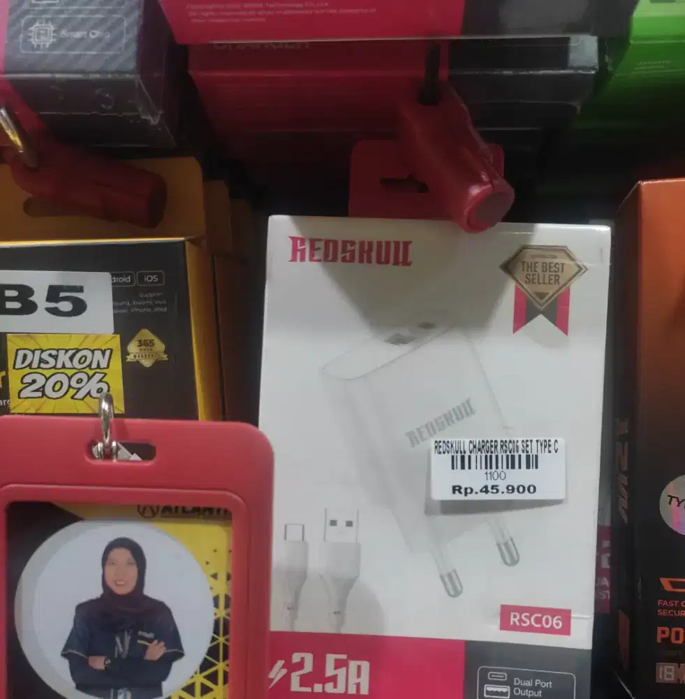 REDSKULL CHARGER  RS06 SET TYPE C