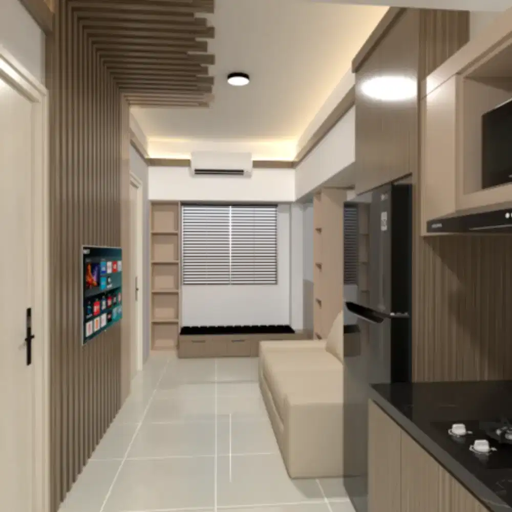 Desain interior furniture apartemen rumah kantor di jakarta utara