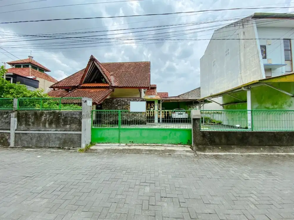 DIJUAL RUMAH TANAH LUAS 369 M2 DI AREA WISATA MALIOBORO