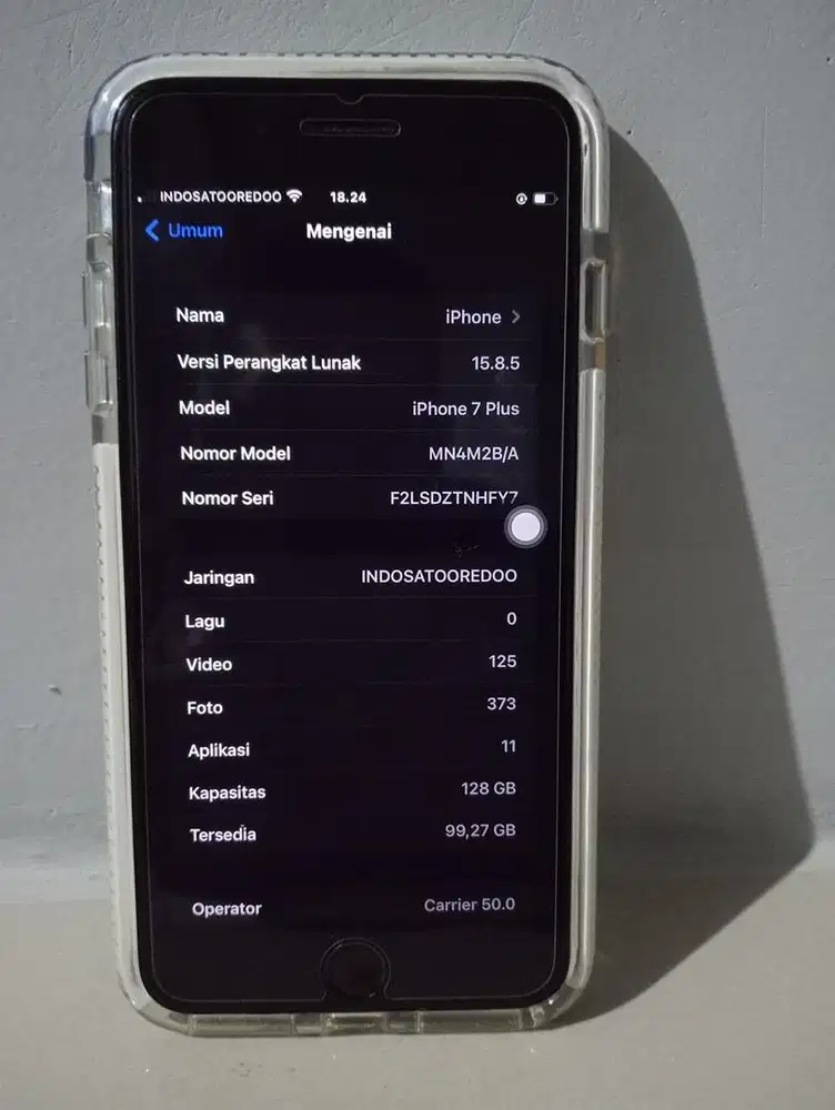 Iphone 7 plus 128gb no minus