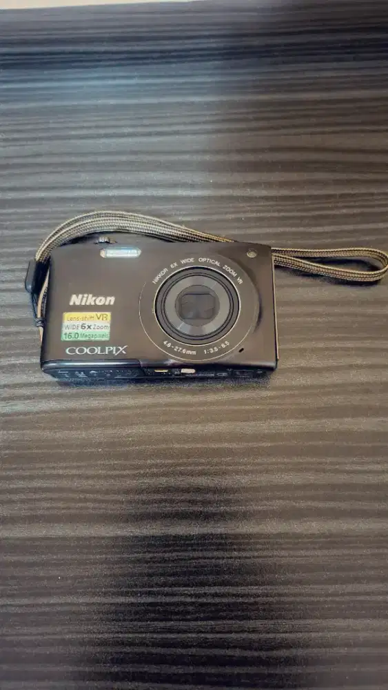 Dijual kamera Nikon Coolpix S3300