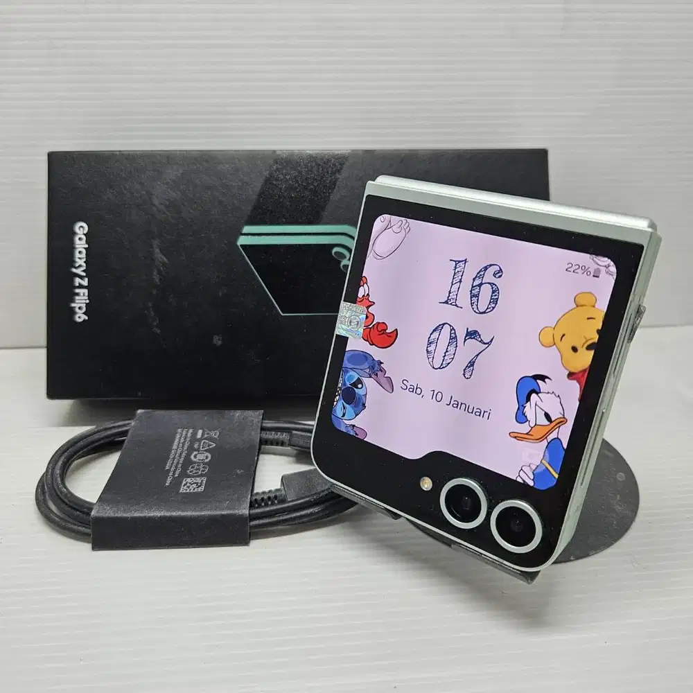 LIKE NEW GRESS! NO MINUS SAMSUNG GALAXY Z FLIP 6 4 5G 12/512 GREEN FUL