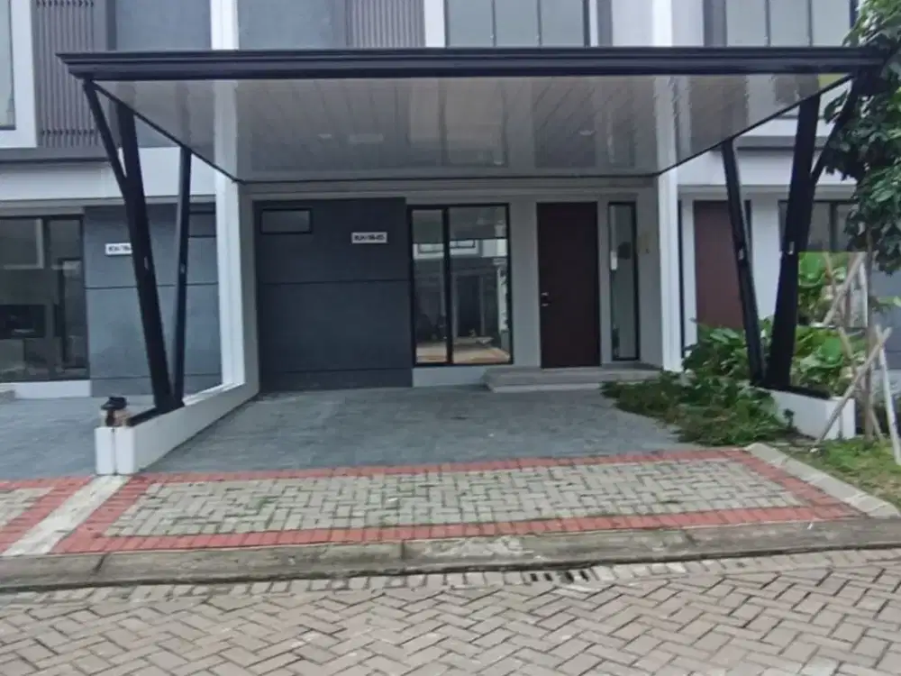 Rumah disewa di Bintaro Jaya Sektor 7 Cluster Kebayoran Harmony Semi Furnish Bangunan Baru