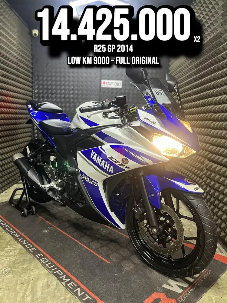 R25 OR R 25 GP LOW KM 9XXX PAJAK ON RAWATAN SUPERB UNIT BRO