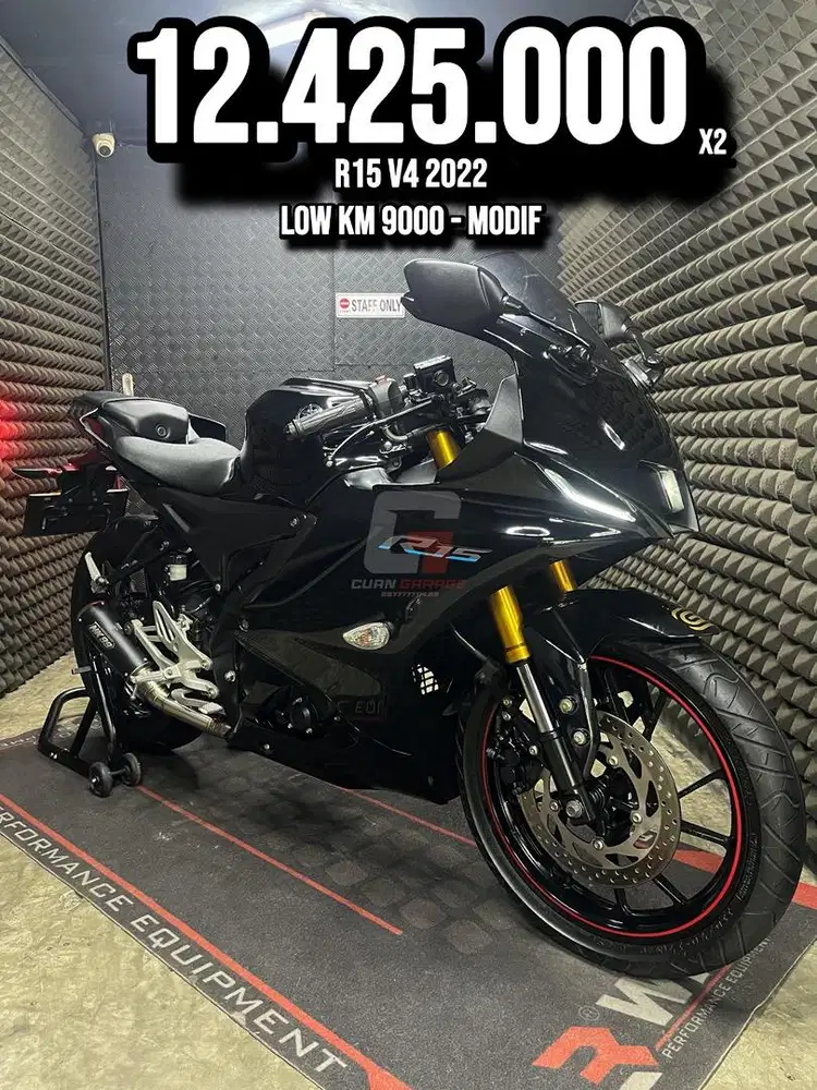 R15 OR R 15 V4 2022 LOW KM 9XXX MODIF RASA BARU RAWATAN SUPERB UNIT