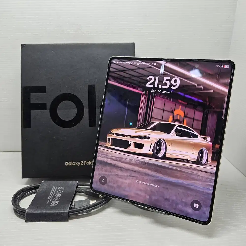WARNA FAVORIT SAMSUNG GALAXY Z FOLD 4 5G 12/512 BEIGE GOLD SEIN FULLSE