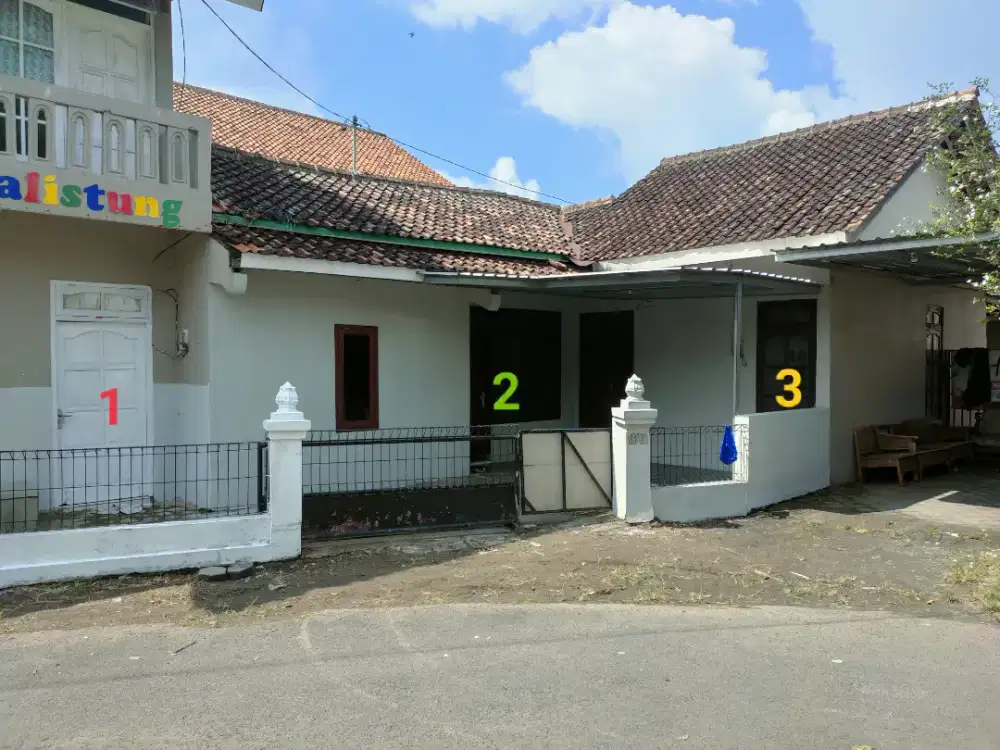Dikontrakan 2 Rumah 3 KT & 4 KT - Sorosutan Umbulharjo Kota Jogja
