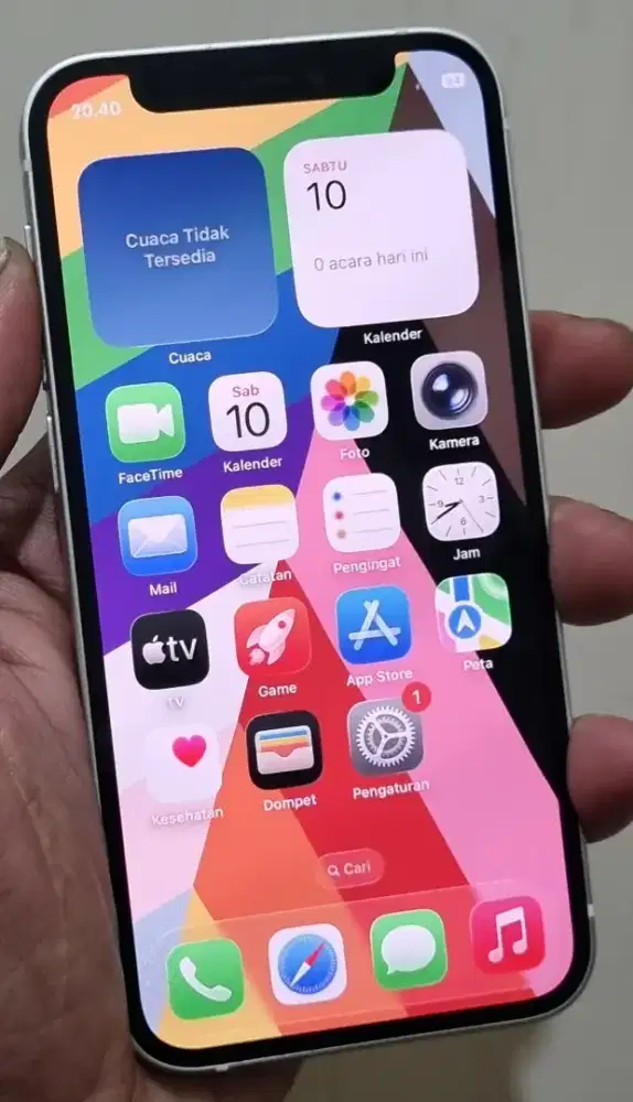 Iphone 12 mini 64gb kelengkapan batangan