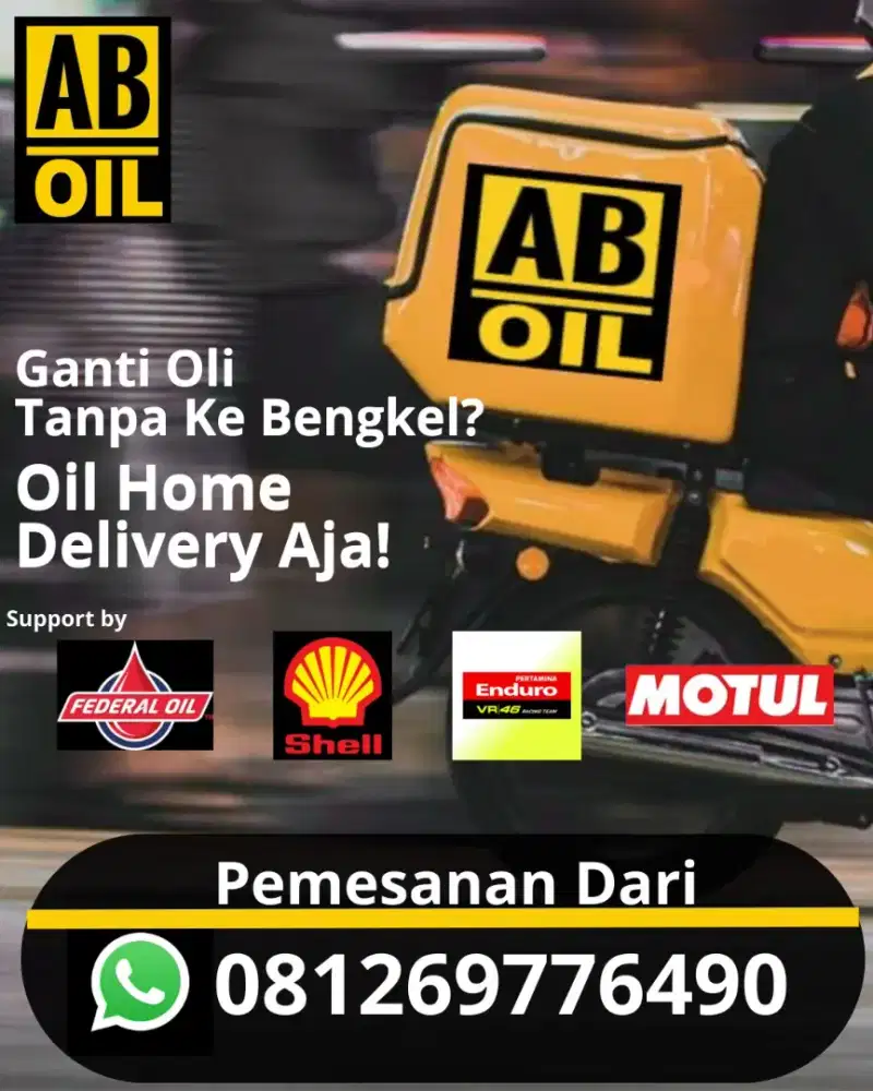 Jasa Ganti Oli Langsung ke rumah atau kantor