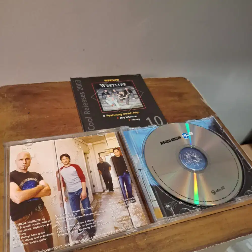 CD Ori Vertical Horizon Album Go Barang Antik Vintage Jadul