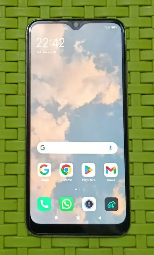 NEGO DIJUAL Redmi note 8 ram 4/64 moonlight white mulus tinggal pakai