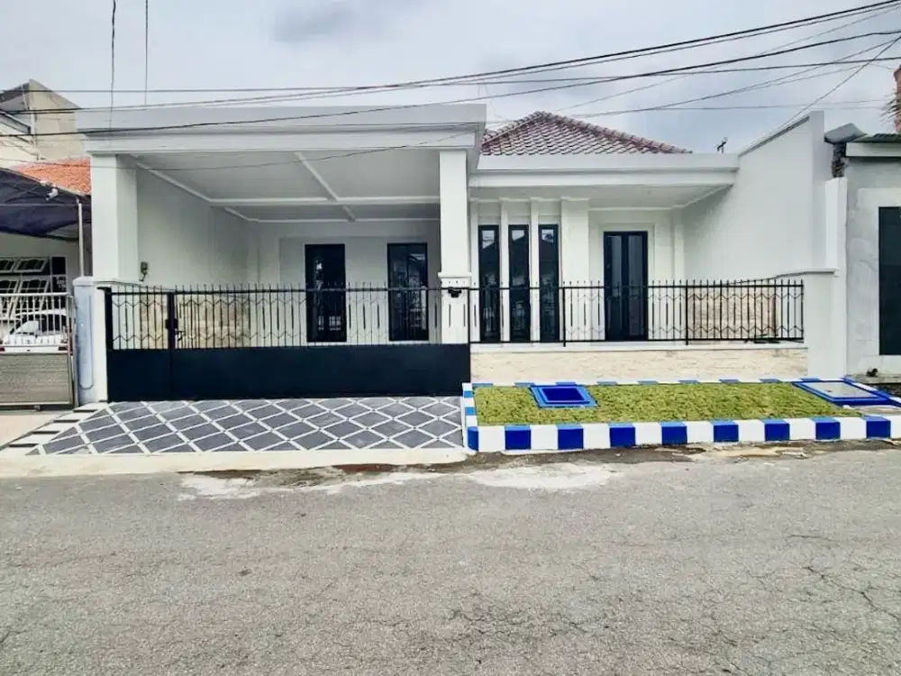 DISEWAKAN RUMAH DARMO PERMAI 3KT KOSONGAN DEKAT TOL SATELIT PAKUWON MAL