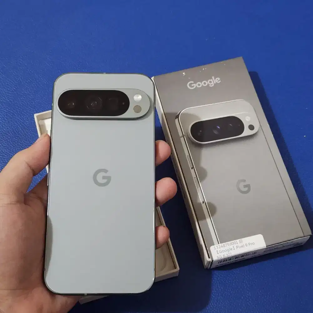 Google pixel 9 pro 16/128gb fullset original resmi mulus no minus
