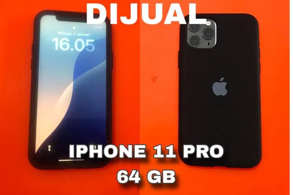iPhone 11 pro 64 Gb Jaringan Aman