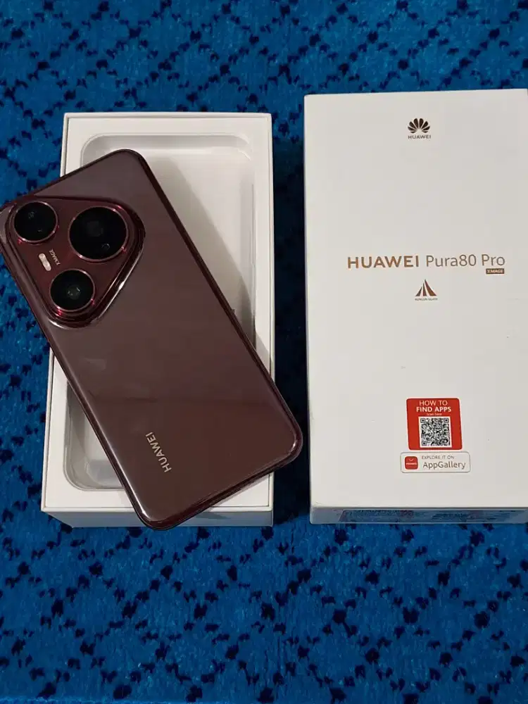 Huawei pura 80 pro 12/512gb fullset original garansi resmi