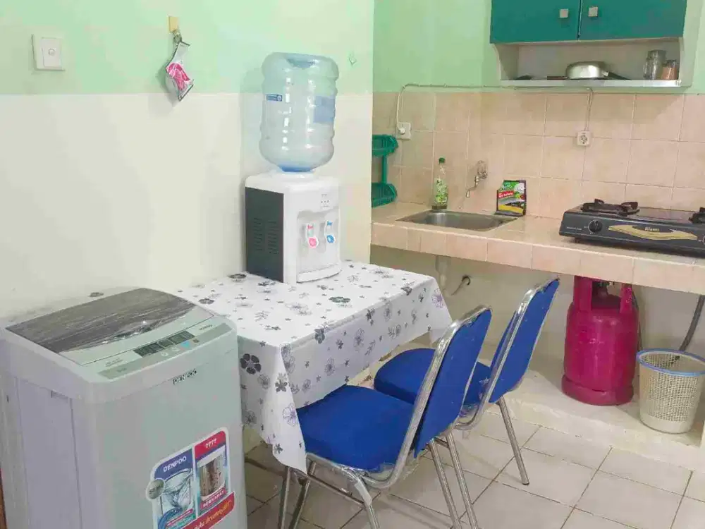 Apartemen Mediterania Gajah Mada Tipe 2 BR Full Furnished Ada Mesin Cuci Baru, Free IPL dan Wifi