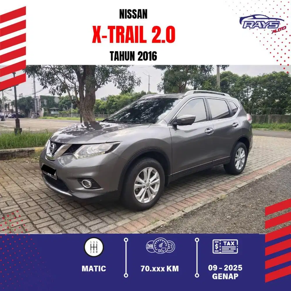 [KM 70rb] TDP 10jt Xtrail 2.0 CVT Tahun 2016
