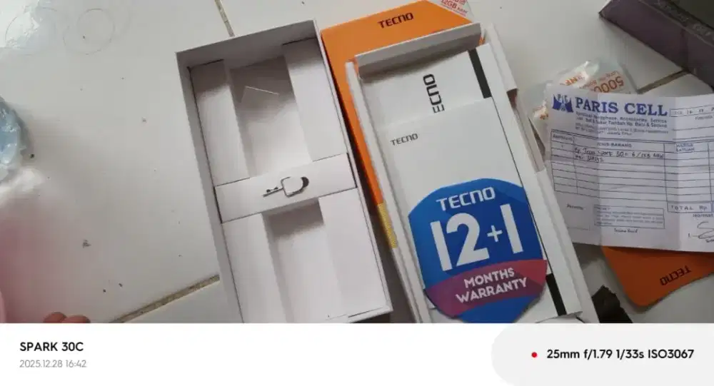 jual hp tekno semart 30c nominus ram 6+6/128